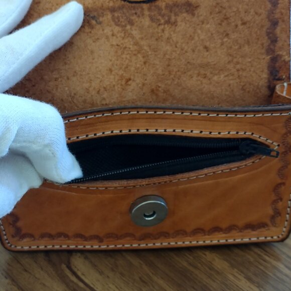 Envelope Leather Purse and Money Clip  NEW - Picture 10 of 16